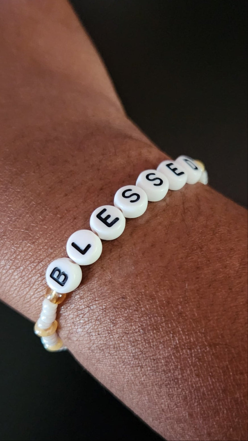 "Blessed" Bracelet